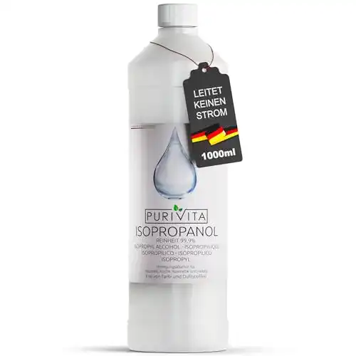 Isopropanol Reinigungsalkohol 99,9% – Purivita – 1 Liter