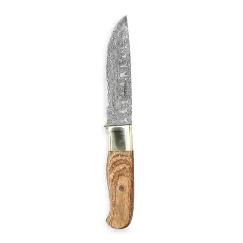 Jagdmesser Perkin Damastmesser mit Scheide XR6W
