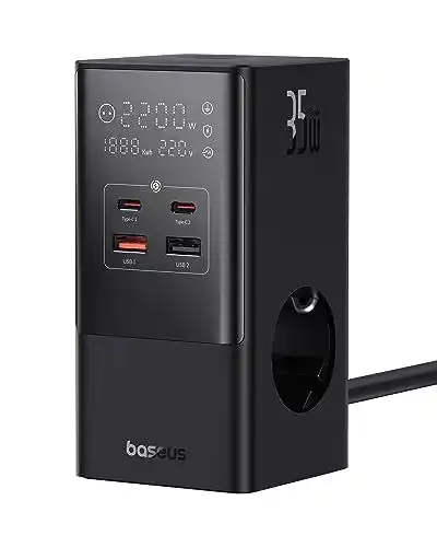 Steckdosenleiste mit USB und 35W USB-C von Baseus