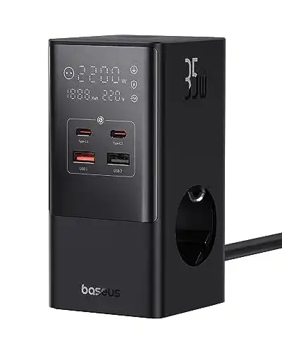 Steckdosenleiste mit USB und 35W USB-C von Baseus