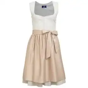 Dirndl Damen Goldenburg Midi mit Schürze 2-teilig