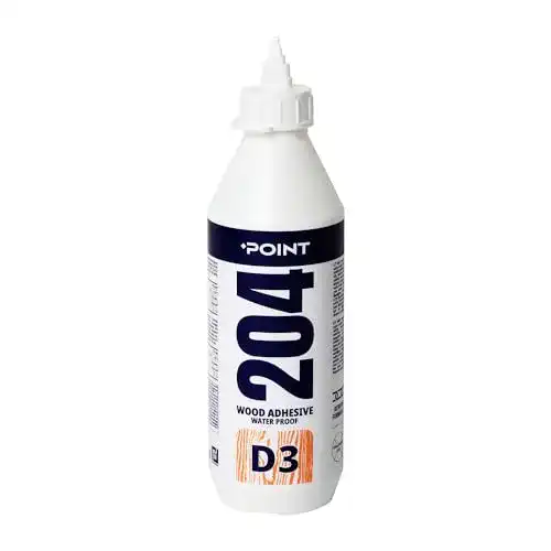 Holzleim Point D3 PVA-Kleber 500 ml für starke Holzverbindungen
