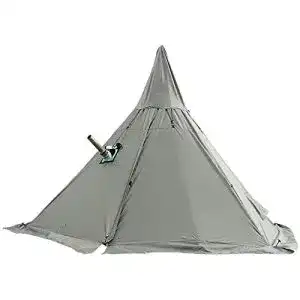 Tipi Zelt für 4 Jahreszeiten Wasserdichtes Camping Zelt mit Kaminloch
