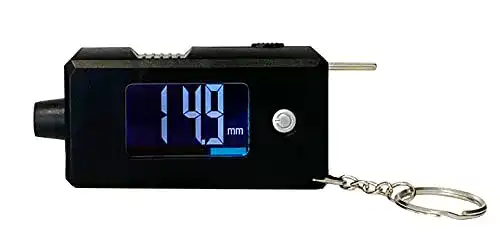 Reifenprofilmesser von HP Autozubehör 2in1 mit LCD-Display