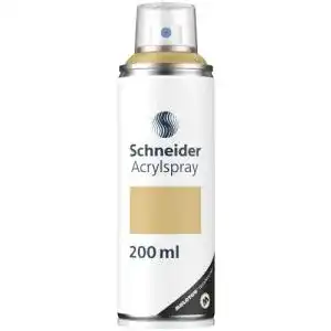 Goldspray Schneider Paint-It 030 DIY Acryllack – hochdeckende Sprühfarbe