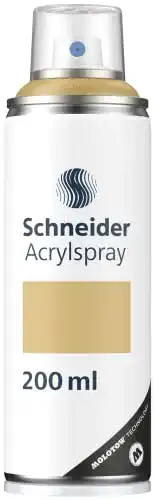 Goldspray Schneider Paint-It 030 DIY Acryllack – hochdeckende Sprühfarbe