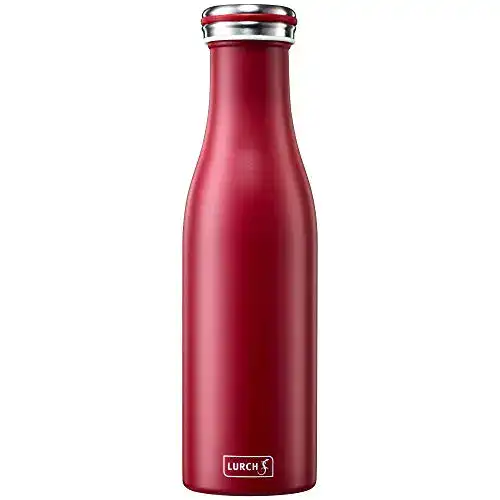 Lurch Isolierflasche 240906 aus Edelstahl für heiße und kalte Getränke