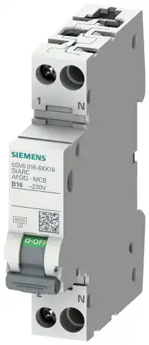 Brandschutzschalter Siemens 5SV60166KK17 – LS-Kombi 6kA B16