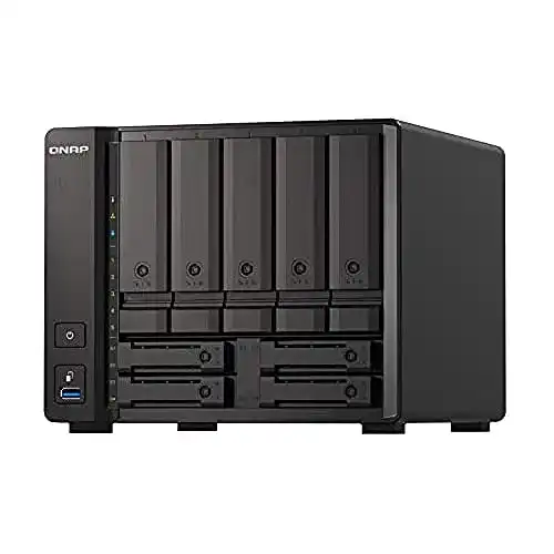QNAP TS-h973AX-8G 9-Bay Quad-Core NAS-Gehäuse mit QuTS hero