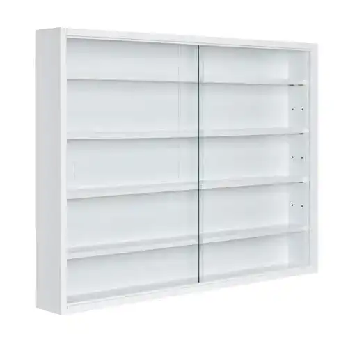 Setzkasten Inter Link – Sammlervitrine mit Schiebetüren und Innenregalen