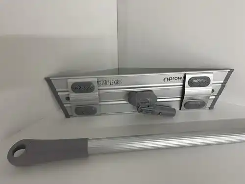 Fliesenwischer Prowin Mr. Flexible in Silber-Grau mit Teleskopstange