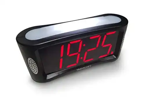 Digitaler LED-Wecker Travelwey Wecker mit großer Anzeige