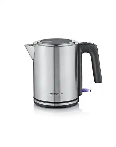 Severin Wasserkocher 1L mit Wasserstandsanzeige und Kalkfilter