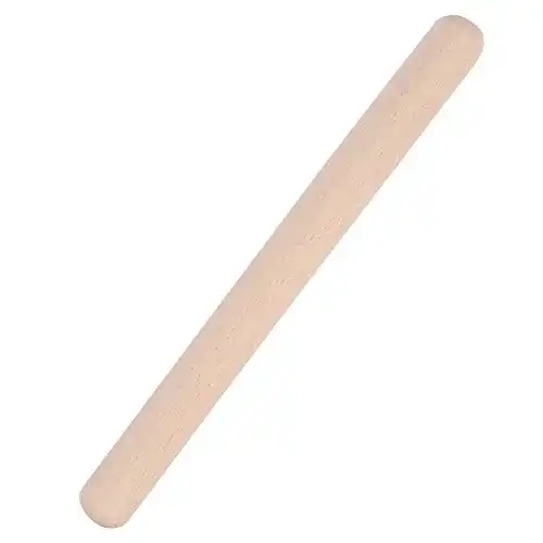 Teigrolle aus Holz von ANGGREK für gleichmäßiges Ausrollen