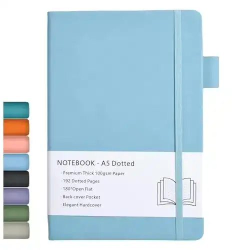 Notizbuch Beinushor Dotted A5 mit Hardcover und Punktraster