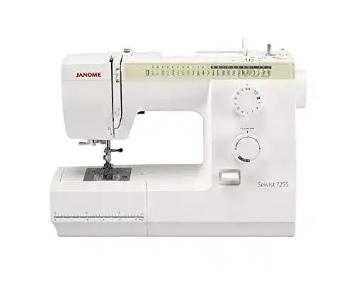 Janome Nähmaschine Sewist 725S in Weiß