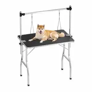 Trimmtisch Wiltec für Hunde und Katzen, klappbar, 91x61x76 cm
