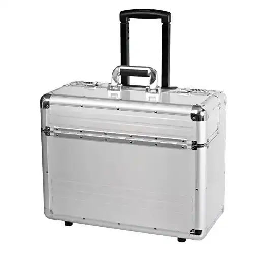 Aluminium Pilotenkoffer Alukoffer Trolley Omega im Vergleich