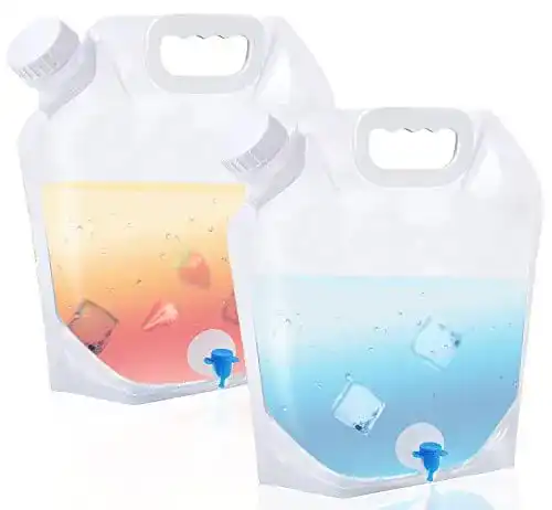 Faltbarer Wasserkanister Set für Camping – 2 Stück
