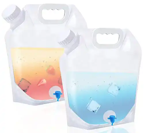 Faltbarer Wasserkanister Set für Camping – 2 Stück