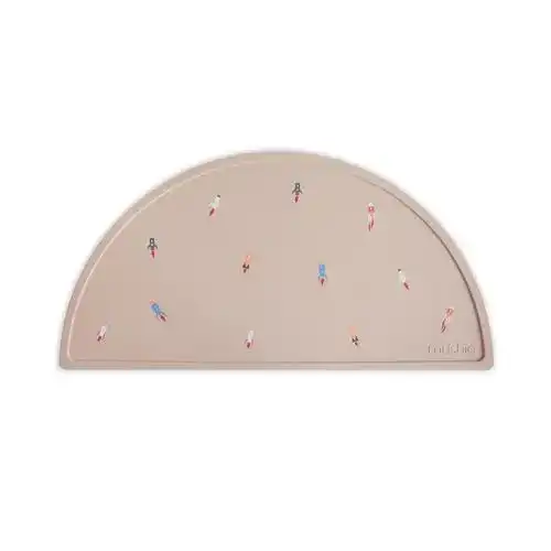 Platzdeckchen Mushie aus Silikon für Kinder Schmutzabweisend
