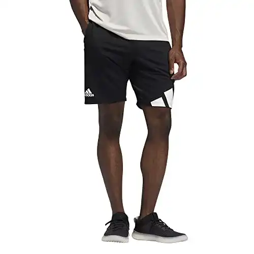 Adidas Herren Shorts 4K 3 Bar in Schwarz, Größe X-Small