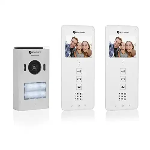 Videosprechanlage für 2-Familienhäuser Smartwares DIC-22122