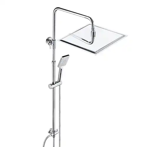 Duschstange JOHO Duschset ohne Armatur in Chrom