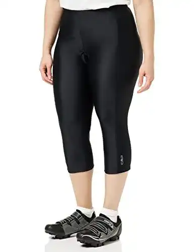 3/4 Radhosen für Damen CMP Rad Hose in Schwarz, Größe D38