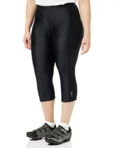 Fahrradhose Damen CMP ¾-Radhose Schwarz D34