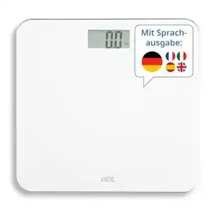 Sprechende Personenwaage ADE digital bis 250 kg mit Sprachausgabe