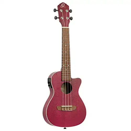 Ortega Guitars Konzert Ukulele Elektro-Akustisch Earth Series