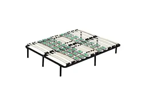 Tellerlattenrost i-flair Metallbett 180×200 cm für verschiedene Betten