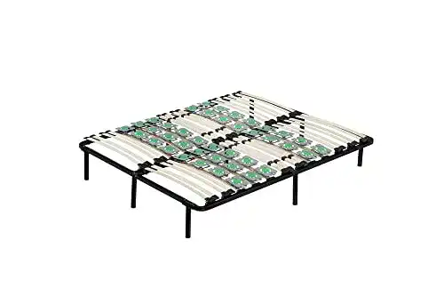 Tellerlattenrost i-flair Metallbett 180×200 cm für verschiedene Betten