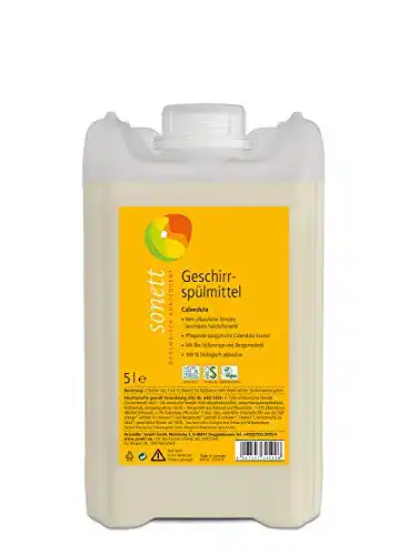 Sonett Geschirrspülmittel Calendula 5 Liter für Handspülung