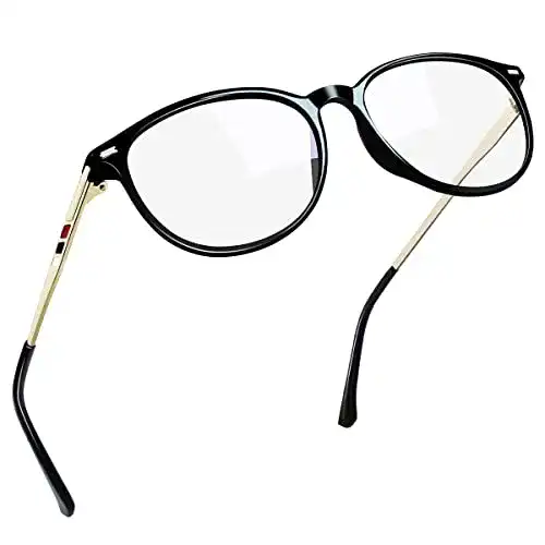 Blaulichtfilter-Brille Joopin Retro für Herren und Damen ohne Stärke