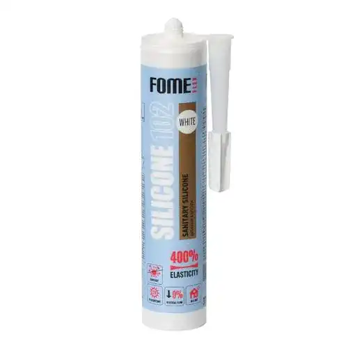 Sanitärsilikon Fome Flex – Dichtmasse für Bad und Sanitärbereiche (310 ml)