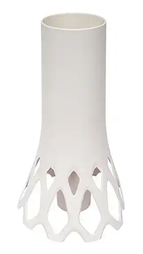 Grabvase Plastia Roseta mit Fuß, 1 Liter Volumen