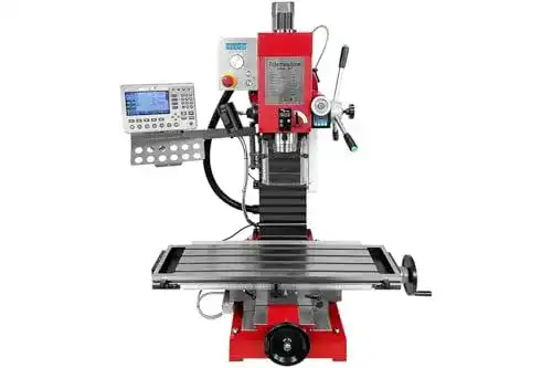 Paulimot Bohr-/Fräsmaschine SIEG SX4 mit elektr. Antrieb und Messsystem