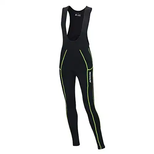 Fahrradhose lang Airtracks Herren Winter Thermo mit Trägern