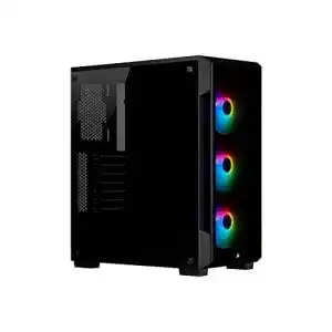 Corsair iCUE 220T RGB Mid-Tower ATX Gehäuse mit gehärtetem Glas
