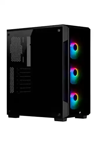 Corsair iCUE 220T RGB Mid-Tower ATX Gehäuse mit gehärtetem Glas