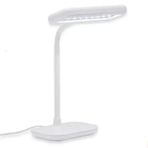 Briloner Leuchten LED Tischleuchte Schreibtischlampe mit Tageslicht