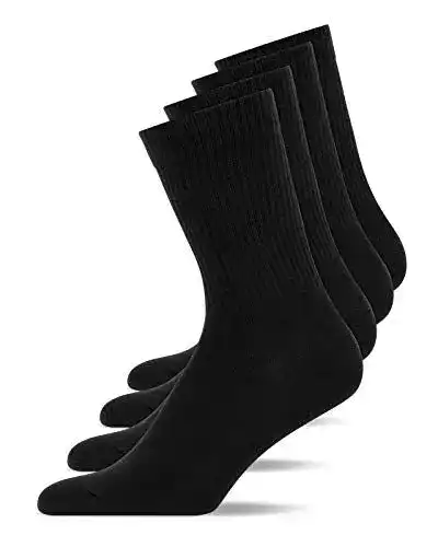 Snocks Herren und Damen Tennissocken im 4er-Pack