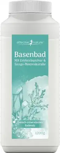 Badesalz effective nature Basenbad mit Sango-Meereskoralle, 1200 g