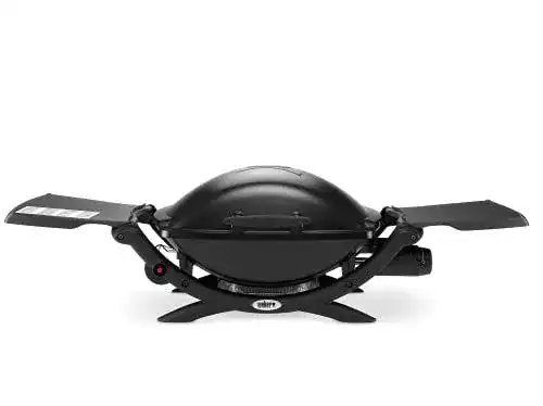 Weber Q2000 Gasgrill mit 55 x 39 cm Grillfläche