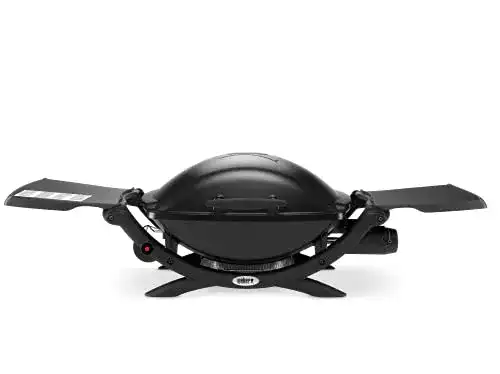 Weber Q2000 Gasgrill mit 55 x 39 cm Grillfläche