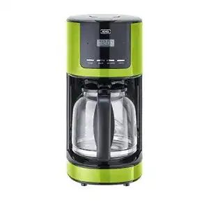 KHG Kaffeemaschine KA-184 (L) in Grün, 12 Tassen, 1,5L