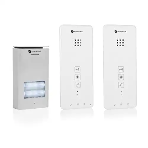 Türsprechanlage für 2-Familienhaus Smartwares DIC-21122