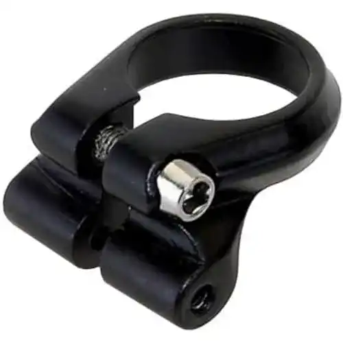 Sattelklemme M-Wave RACKY in Schwarz für 31,8 mm Sattelstützen